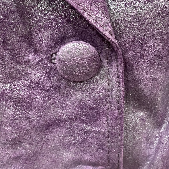 Alice Blue Leather Jacket - Picture 6 of 10